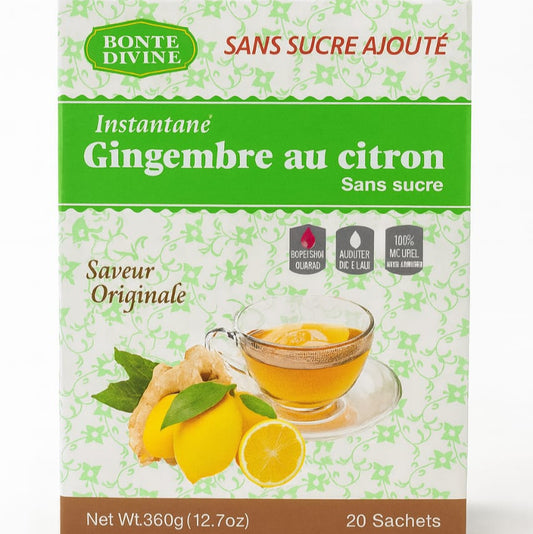 Bonté Divine – Gingembre au Citron